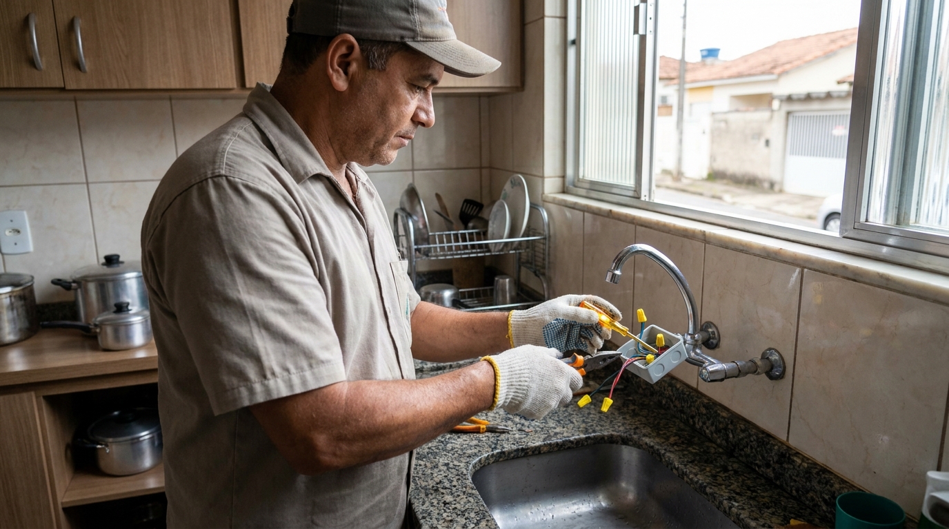 Adequação de Ponto Elétrico em Serra‑ES