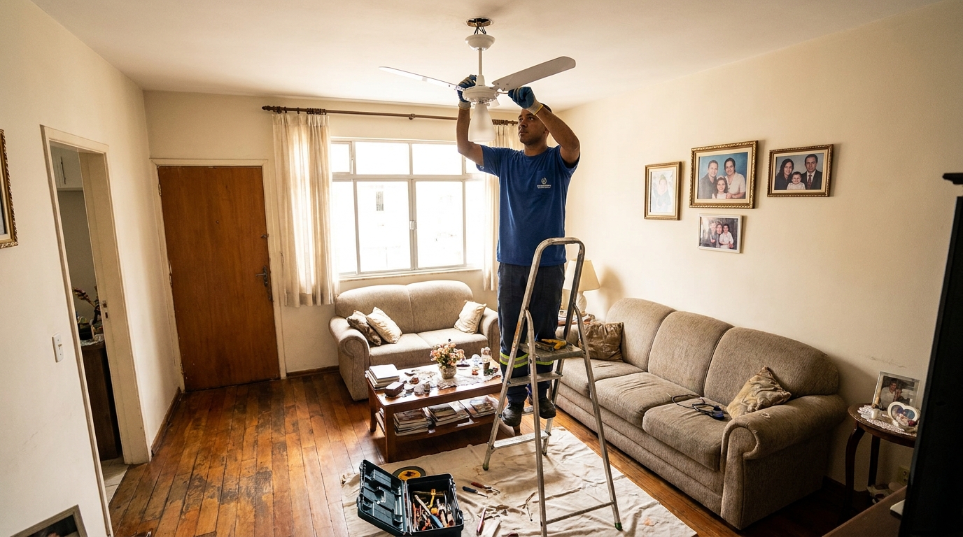 Substituição de Ventilador em Serra‑ES